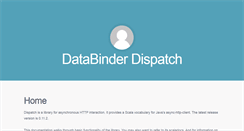 Desktop Screenshot of databinder.net