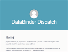 Tablet Screenshot of databinder.net